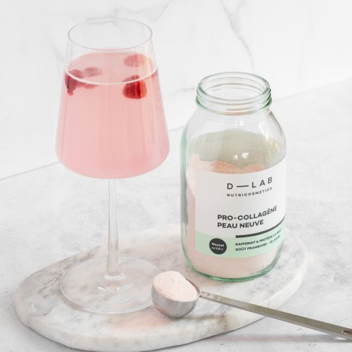 D-LAB Nutricosmetics Pro-Collagène Peau Neuve Firms & Protects the Skin 185g