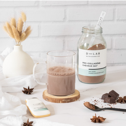 D-LAB Nutricosmetics Pro-Collagene Cheveux 360° Anti-fall & Repair 185g