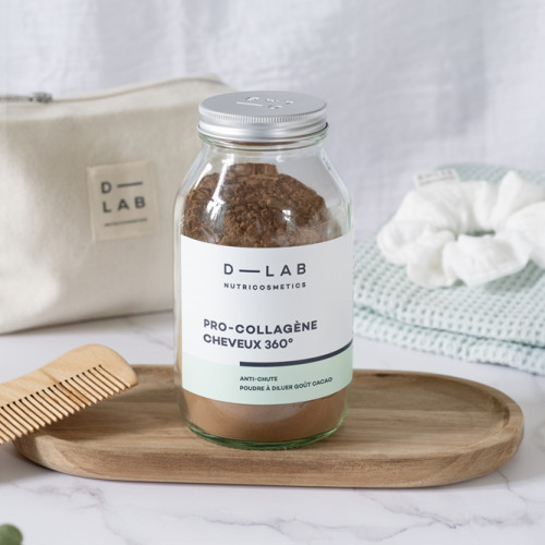 D-LAB Nutricosmetics Pro-Collagene Cheveux 360° Anti-fall & Repair 185g