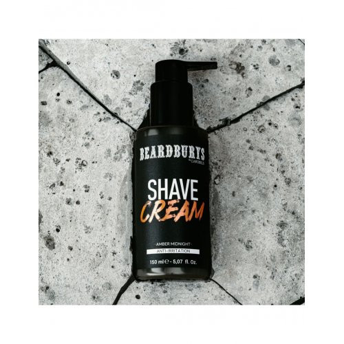 Beardburys Amber Midnight Shave Cream 150ml