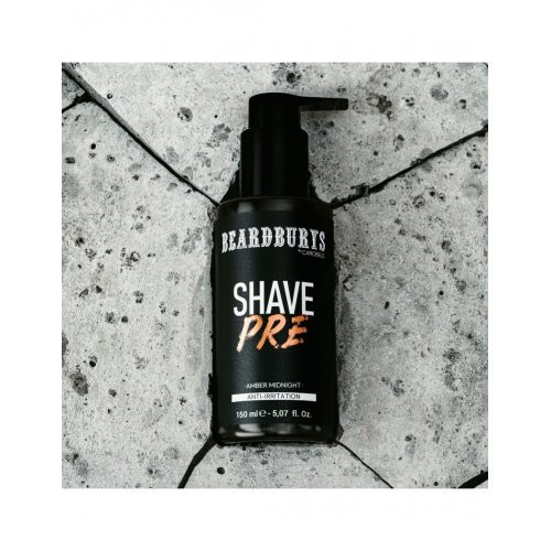 Beardburys Amber Midnight Anti-Irritation Pre-Shave Cream 150ml