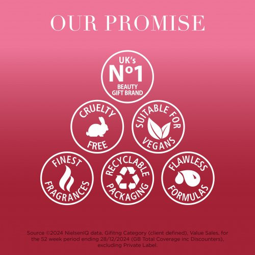 Baylis & Harding Midnight Cherry Luxury Travel Wash Bag Gift Set