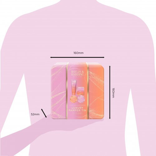 Baylis & Harding Jojoba, Vanilla & Almond Oil Luxury Pamper Tin Gift Set