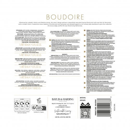 Baylis & Harding Boudoire Luxury Pamper Present Gift Set