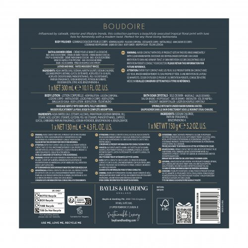 Baylis & Harding Boudoire Luxury Drum Gift Set