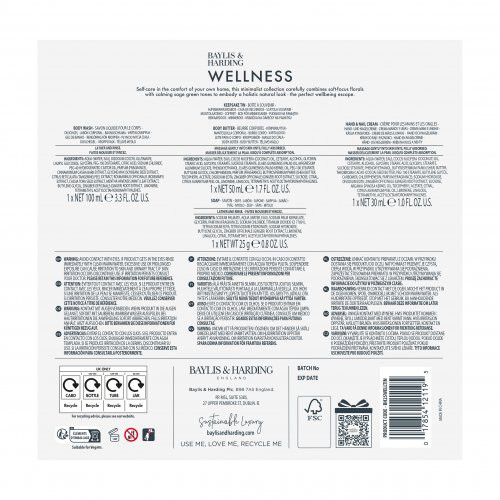 Baylis & Harding Wellness Tin Of Treats Gift Set