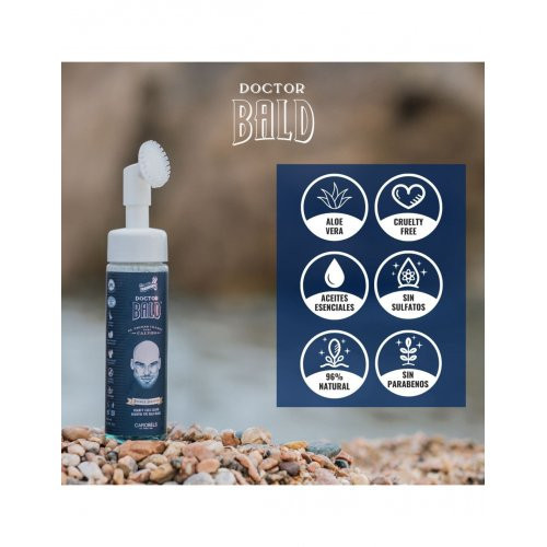 Beardburys Doctor Bald Shampoo for Bald Men 200ml