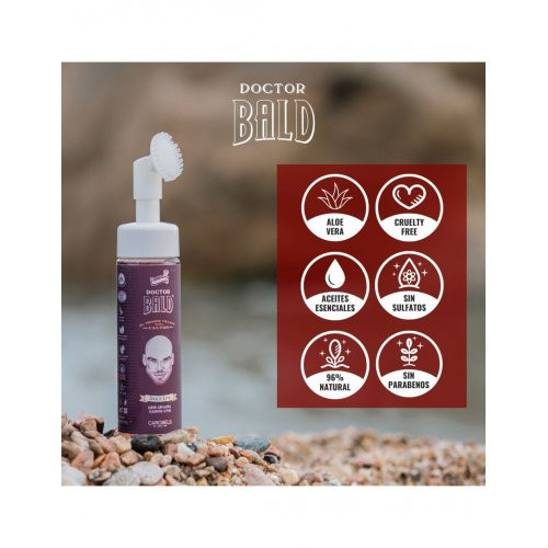 Beardburys Doctor Bald Cleansing Lotion for Bald Men 200ml