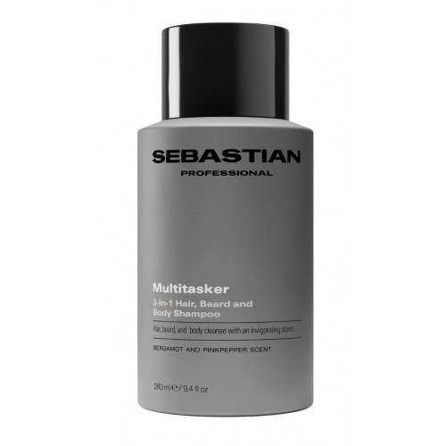 Sebastian Professional SEB MAN The Multitasker 3in1 Hair Beard and Body Wash 280ml