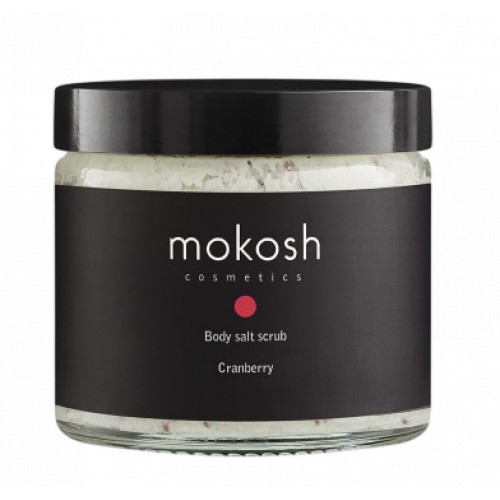 Mokosh Body Salt Scrub Cranberry 300g