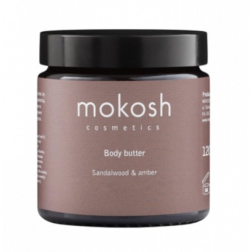 Mokosh Body Butter Sandalwood & Amber 120ml