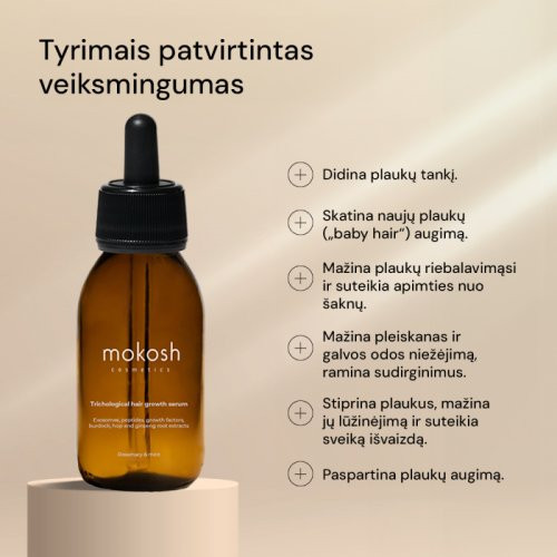 Mokosh Trichological Hair Growth Serum 90ml