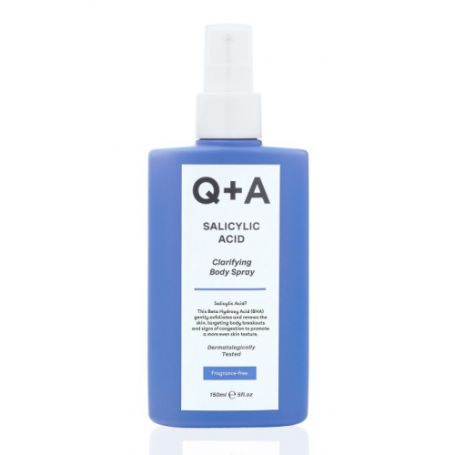 Q+A Salicylic Acid Clarifying Body Spray 150ml