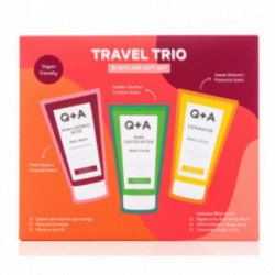 Q+A Travel Trio Bodycare Gift Set