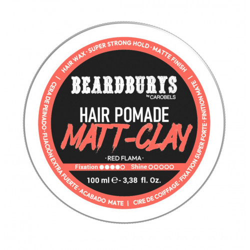 Beardburys Matt-Clay Hair Pomade 100ml