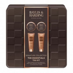 Baylis & Harding Black Pepper & Ginseng Men's The Essentials Tin Kit Gift Set