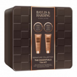 Baylis & Harding Black Pepper & Ginseng Men's The Essentials Tin Kit Gift Set