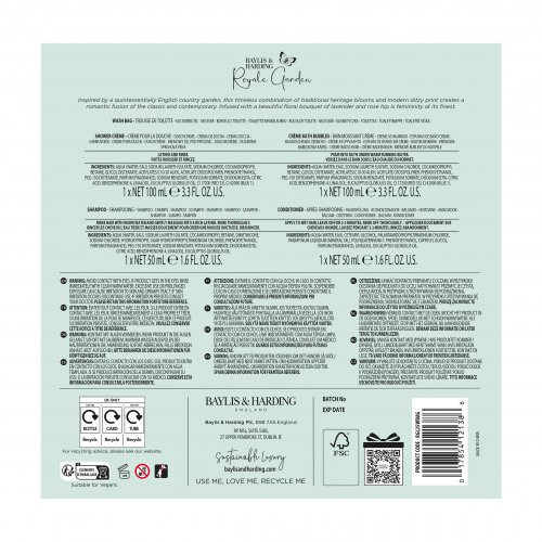 Baylis & Harding Royale Garden Luxury Wash Bag Gift Set