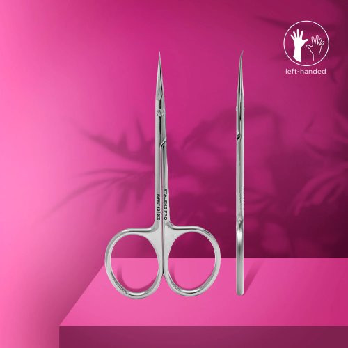 Staleks Expert 13 Cuticle Scissors For Left-Handed Users Type 3
