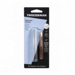 Tweezerman Rose Gold Classic Mini Slant Tweezer 1pcs