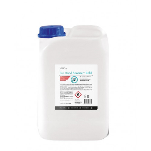 Kinetics Pro Hand Sanitiser Spray Refill 2000ml