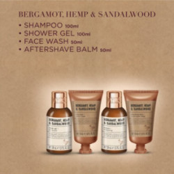 Baylis & Harding The Fuzzy Duck Bergamot, Hemp & Sandalwood Men's Luxury Wash Bag Gift Set