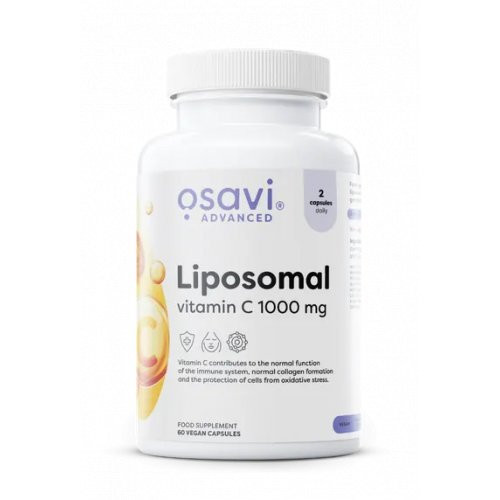 Osavi Liposomal Vitamin C 1000 mg 60 caps.