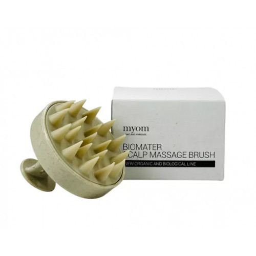 Myom Natural Haircare Biomater Scalp Massage Brush 1pcs
