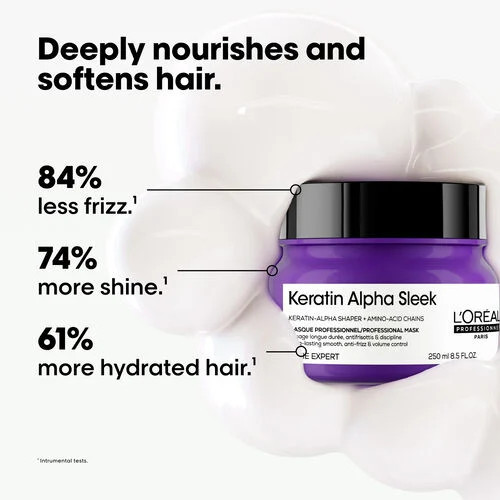 L'Oréal Professionnel Keratin Alpha Sleek Hair Mask 250ml