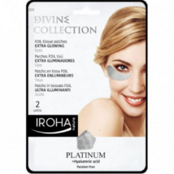 IROHA Divine Collection Extra Glowing Foil Tissue Patches With Platinum 2 pcs.