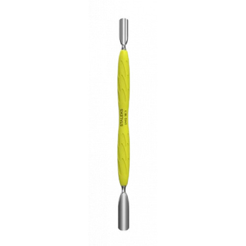 Staleks Uniq 10 Type 1 Manicure Pusher Gummy Yellow