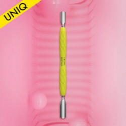 Staleks Uniq 10 Type 1 Manicure Pusher Gummy Yellow
