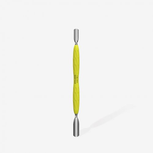 Staleks Uniq 10 Type 1 Manicure Pusher Gummy Yellow