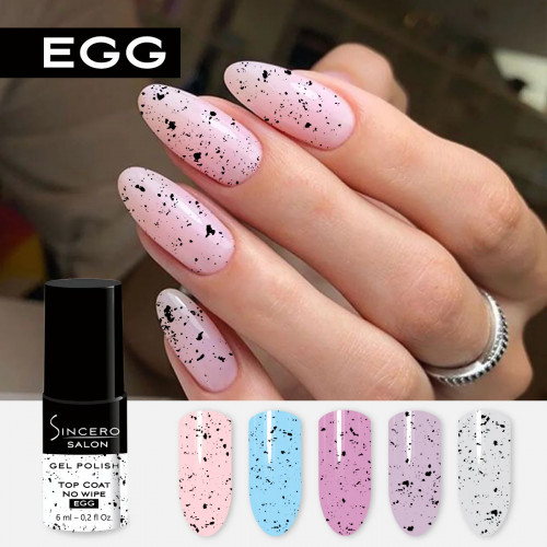 Sincero Salon Top Coat No Wipe Egg 6ml