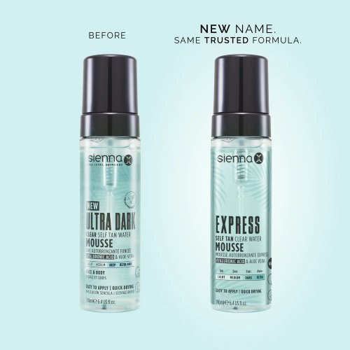 Sienna X Ultra Dark Clear Self Tan Water 190ml