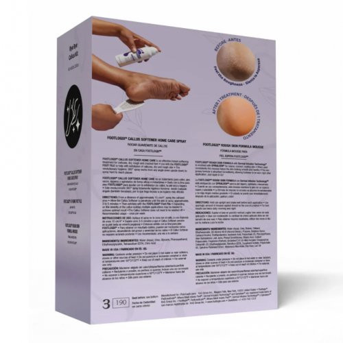 Footlogix Bye Bye Callus 3 Piece Kit 100ml+125ml