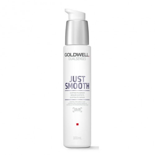 Photos - Hair Styling Product GOLDWELL Dualsenses Just Smooth 6 Effects Hair Serum 100 ml 