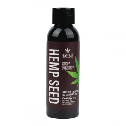 Hemp Seed Naked in the Woods Massage Oil 237ml