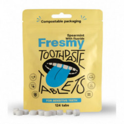 Fresmy Spearmint (with Fluoride) Toothpaste Tablets 30 tabs
