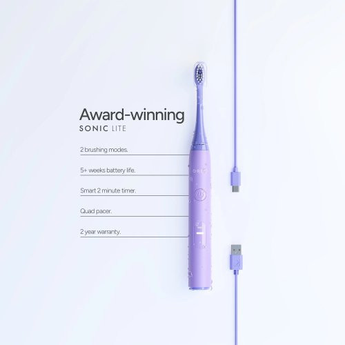 ORDO Sonic Lite Electric Toothbrush Lavender