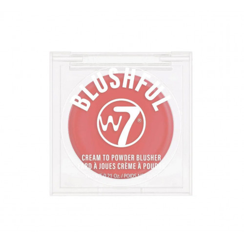 W7 Cosmetics Blushful Cream To Powder Blusher 6g