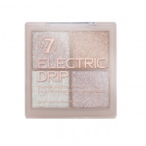 W7 Cosmetics Electric Drip Shimmer Eyeshadow Palette 12g