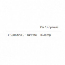VPLab Nutrition L-Carnitine Capsules 1500mg 90 capsules