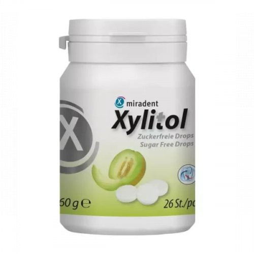 Miradent Xylitol Sugar Free Drops Tin 26 pcs.