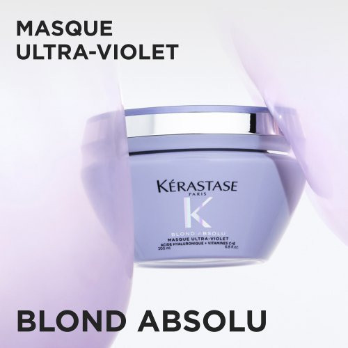 Kérastase Blond Absolu Masque Ultra-Violet Anti-brass Blonde Perfecting Purple Masque 200ml