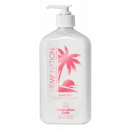 Australian Gold Hemp Nation Sunset Bliss Tan Extender 535ml