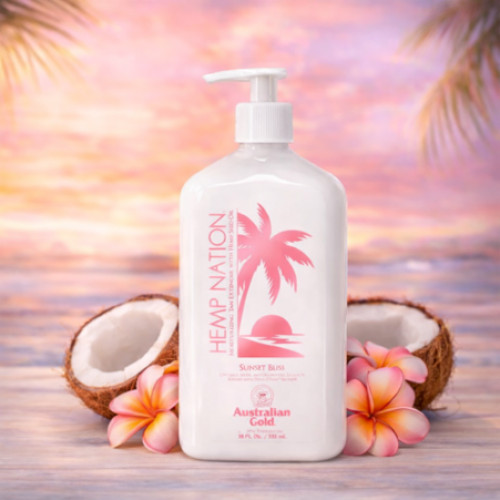 Australian Gold Hemp Nation Sunset Bliss Tan Extender 535ml