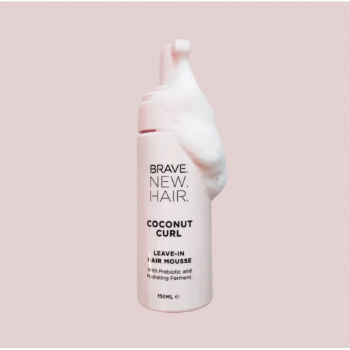 Brave New Hair Coconut Curl Leave-in Hair Mousse 150ml
