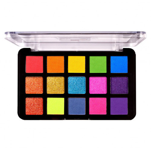 J.Cat Beauty Dia & Noche Tri-Element 15 Pigment Palette 101 Dia