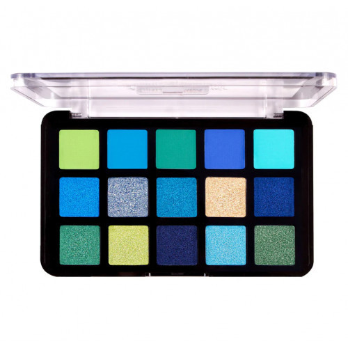 J.Cat Beauty Dia & Noche Tri-Element 15 Pigment Palette 101 Dia
